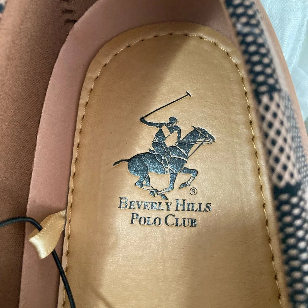 Beverly Hills Polo Club Men’s Loafers Brown Size 9 NWT